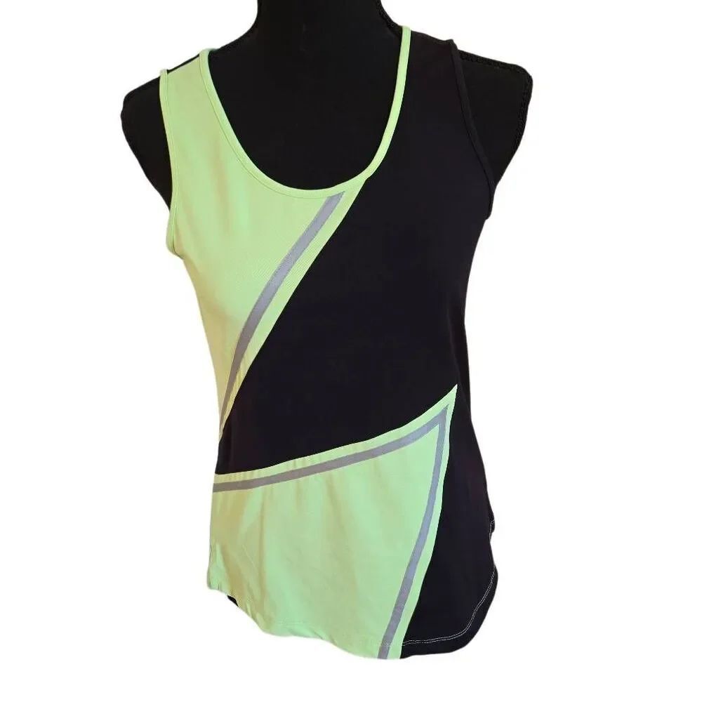 Actif By Jamie Sadock Womens Sleeveless Performance Golf Top Small